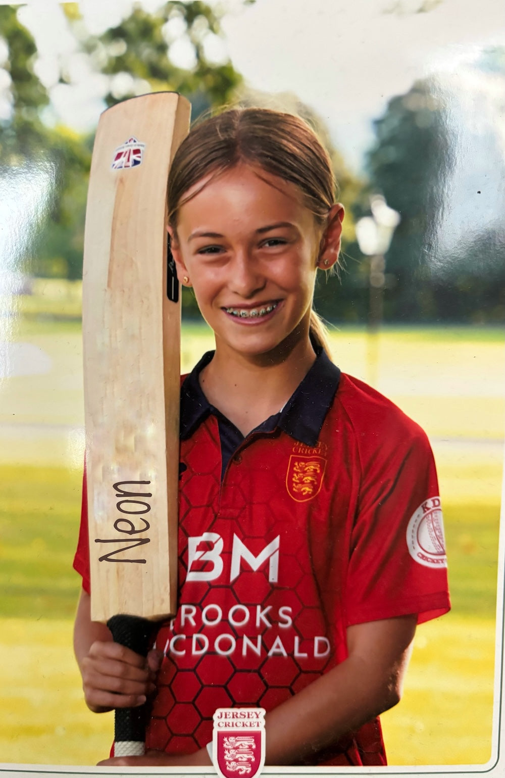 Beth Silva, a rising star ambassador for Maiden Cricket clothing.