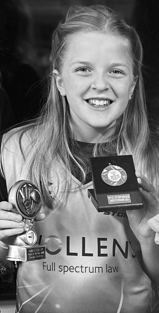 Claudia Griffiths, a rising star ambassador for Maiden Cricket clothing.