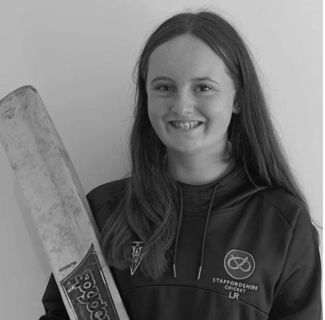 Lilly-May Rogers, a rising star ambassador for Maiden Cricket clothing.