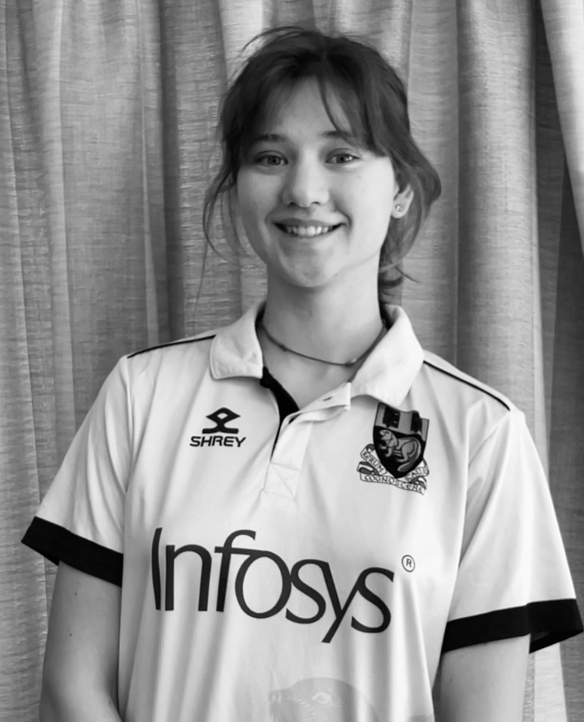 Lily Wainer, a hero ambassador for Maiden Cricket clothing.