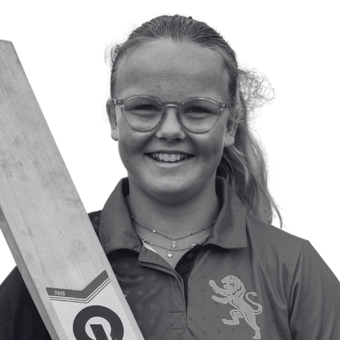Rebecca Savory, a rising star ambassador for Maiden Cricket clothing.