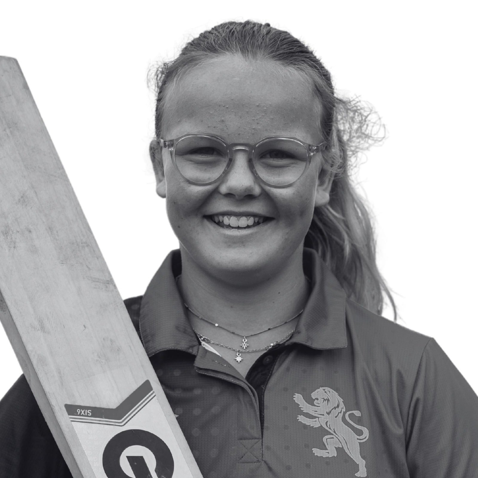 Rebecca Savory, a rising star ambassador for Maiden Cricket clothing.