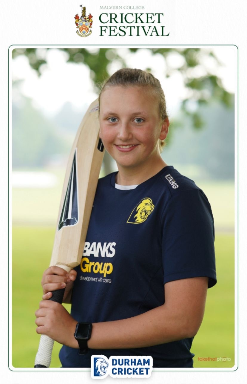 Sophie White, a rising star ambassador for Maiden Cricket clothing.