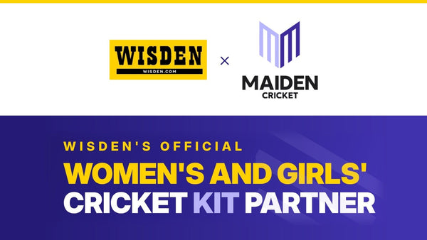 Maiden x Wisden: Official Women's and Girls' Cricket Kit Partner
