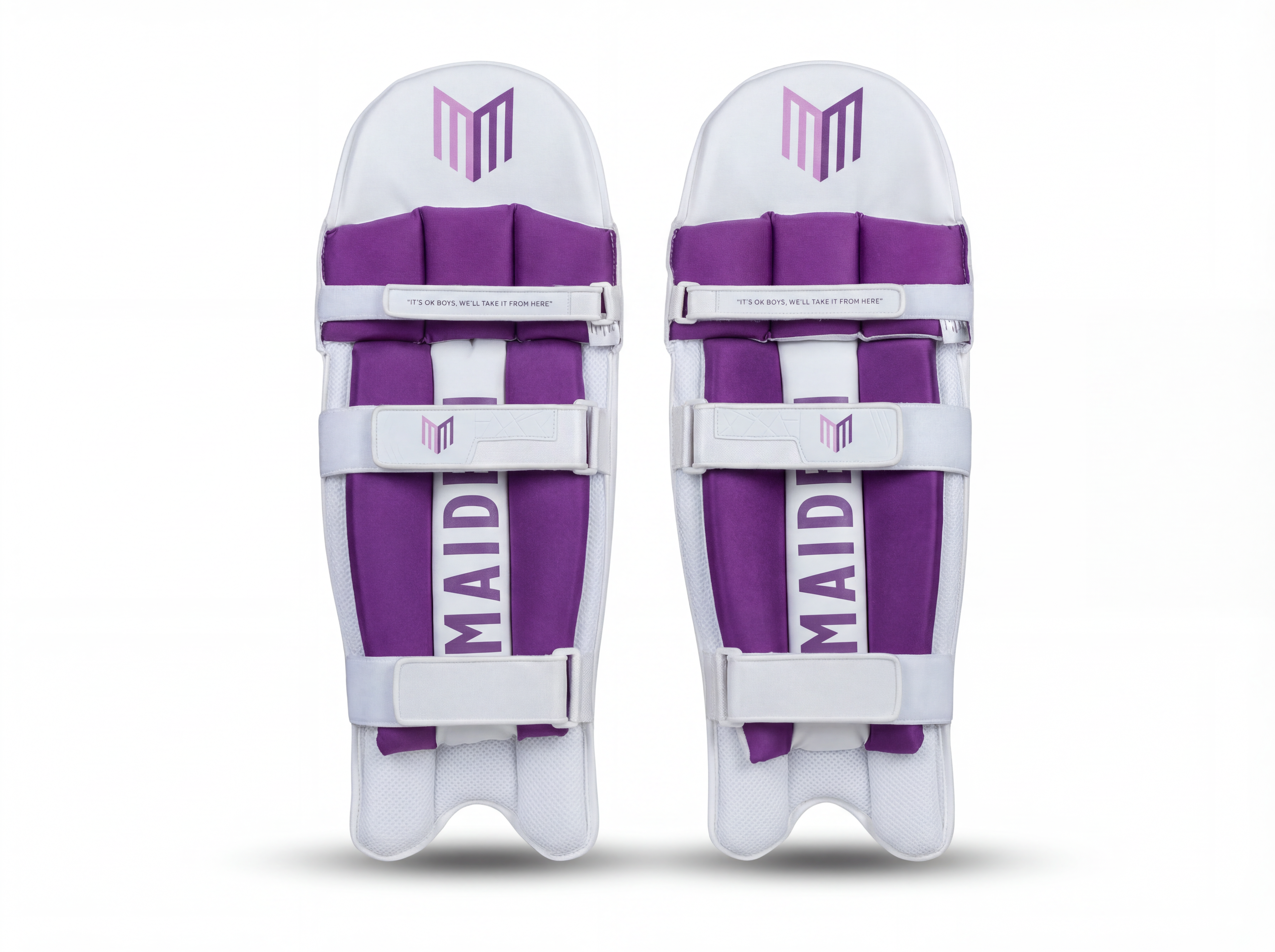 CRICKET BATTING PADS - WHITE