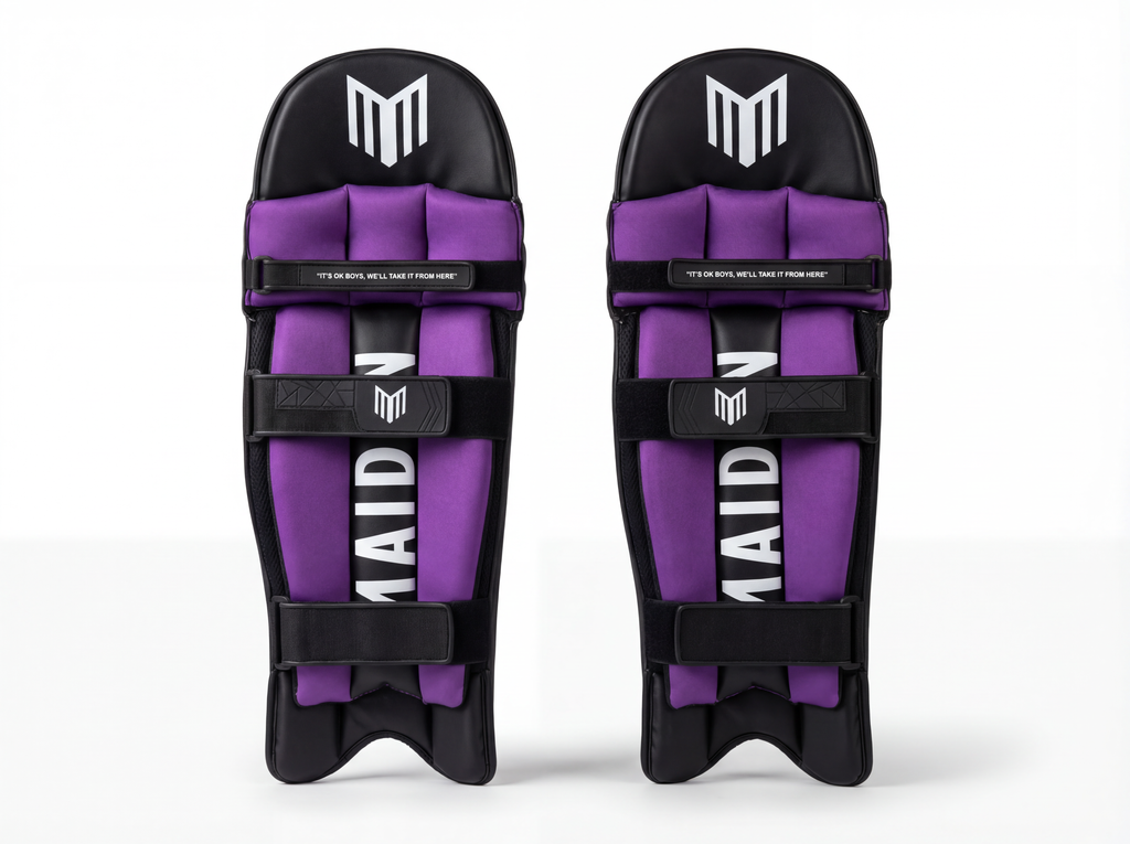 Girl's Cricket Batting Pads - Black