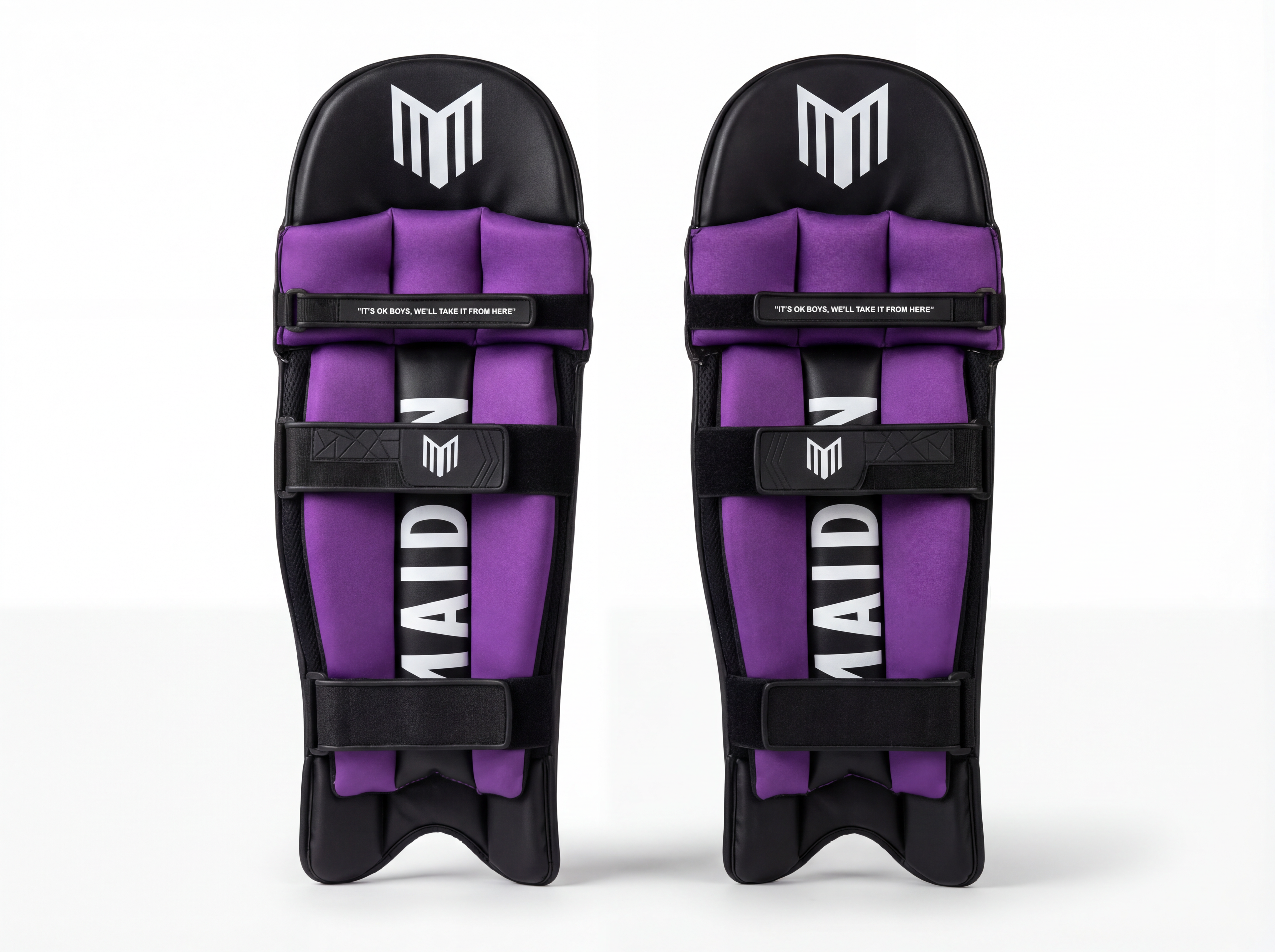 Women's Cricket Batting Pads - Black