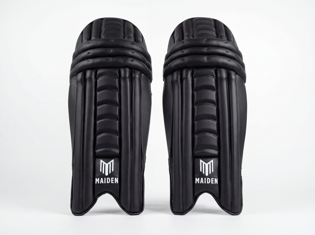 Girl's Cricket Batting Pads - Black