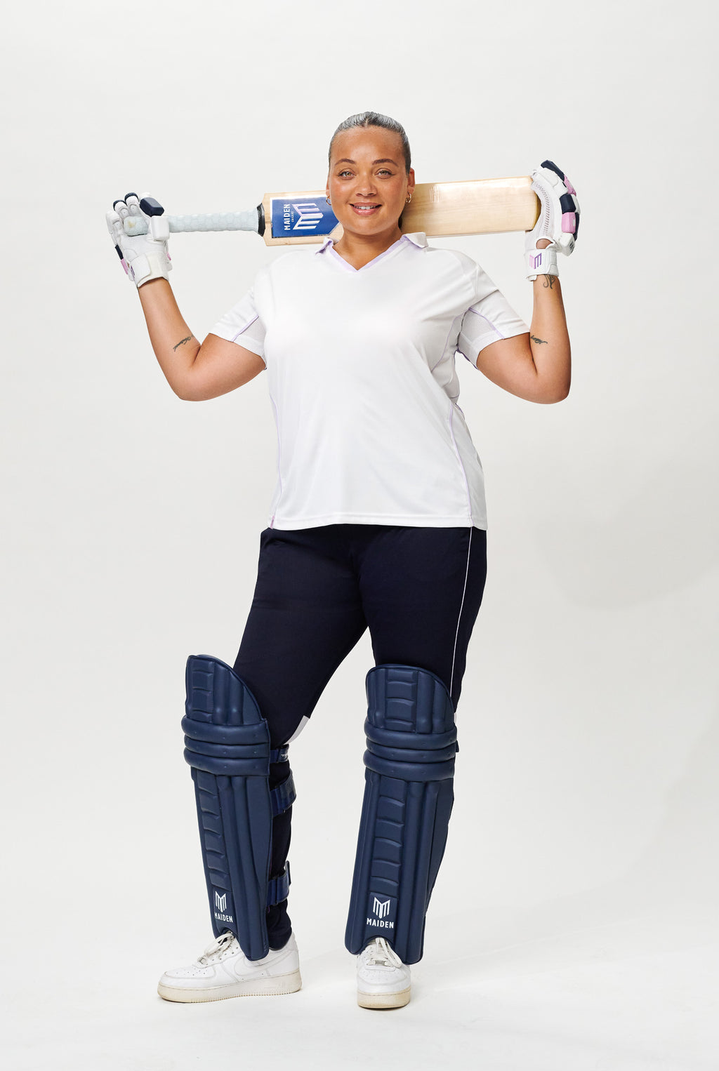 Women's Cricket Batting Pads - Navy