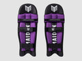 Girls' Cricket Batting Pads - Black (Ages 8-16)